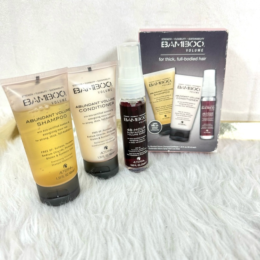Alterna Haircare Bamboo Volume Travel Set NIB
